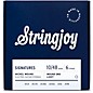 Stringjoy Signatures 6 String Nickel Wound Electric Guitar Strings 10 - 48 (Wound 3rd) thumbnail