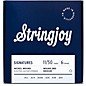 Stringjoy Signatures 6 String Nickel Wound Electric Guitar Strings 11 - 50 (Wound 3rd) thumbnail