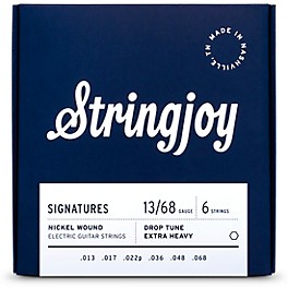 Stringjoy Signatures 6 String Nickel Wound Elec... Stringjoy Signatures 6 String Nickel Wound Electric Guitar Strings 13 - 68