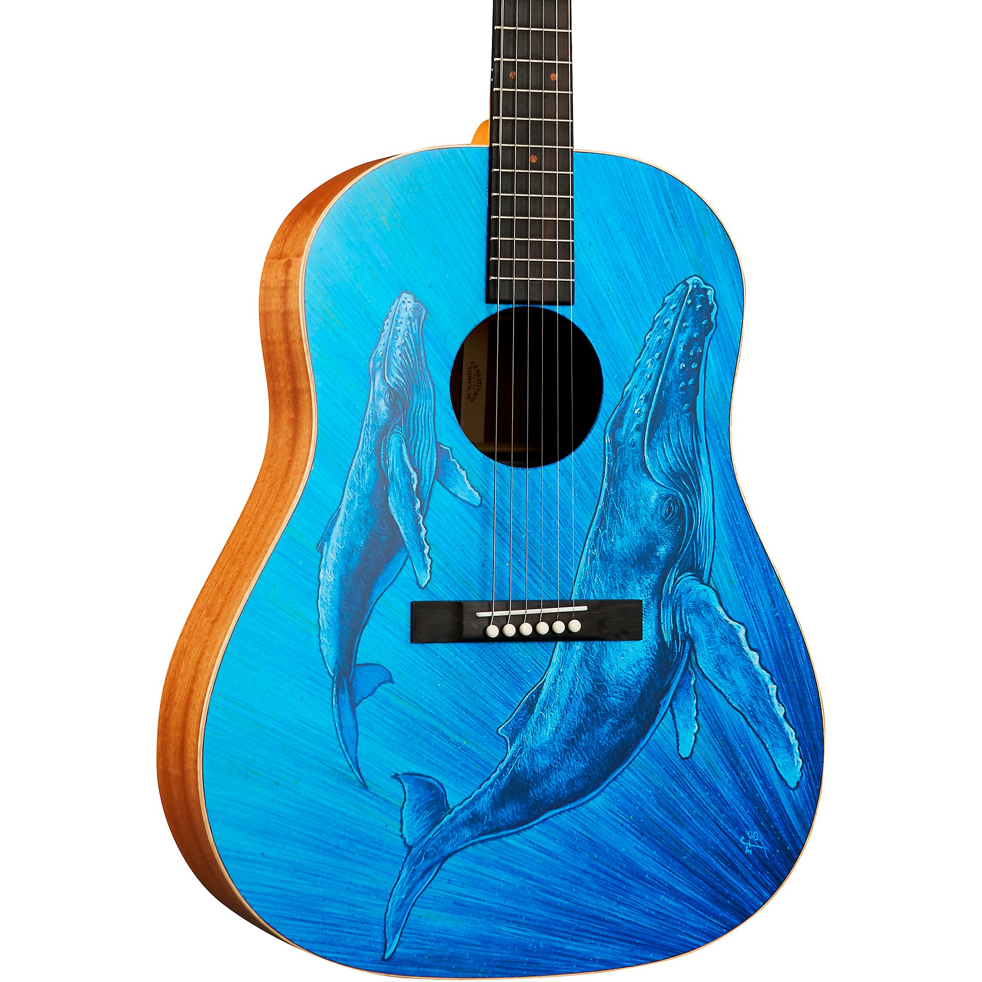 Martin DSS Biosphere II Dreadnought Acoustic Guitar Whale | Guitar