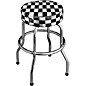 Open Box Perri's 24" Black and White Checkered Bar Stool Level 1 thumbnail