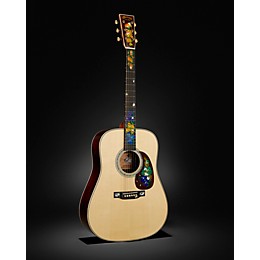 Martin Custom Shop Honey Bee Dreadnought Acoustic Guitar Natural