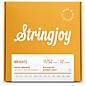 Stringjoy Brights 12 String 80/20 Bronze Acoustic Guitar Strings 11 - 52 thumbnail