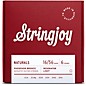 Stringjoy Naturals Phosphor Bronze Acoustic Guitar Strings 16 - 56 thumbnail