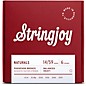 Stringjoy Naturals Phosphor Bronze Acoustic Guitar Strings 14 - 59 thumbnail