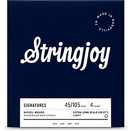 Stringjoy Signatures 4 String Ext... Stringjoy Signatures 4 String Extra Long Scale Nickel Wound Bass Guitar Strings 45 - 105