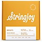 Stringjoy Brights 80/20 Bronze Acoustic Guitar Strings 10 - 50 thumbnail