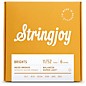 Stringjoy Brights 80/20 Bronze Acoustic Guitar Strings 11 - 52 thumbnail