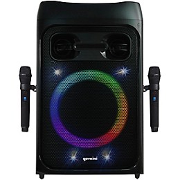 Open Box Gemini Gemini GPK-1000 Professional Karaoke Player With Party Lights Level 1