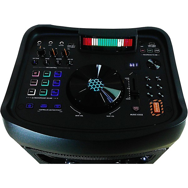Open Box Gemini Gemini GPK-1000 Professional Karaoke Player With Party Lights Level 1