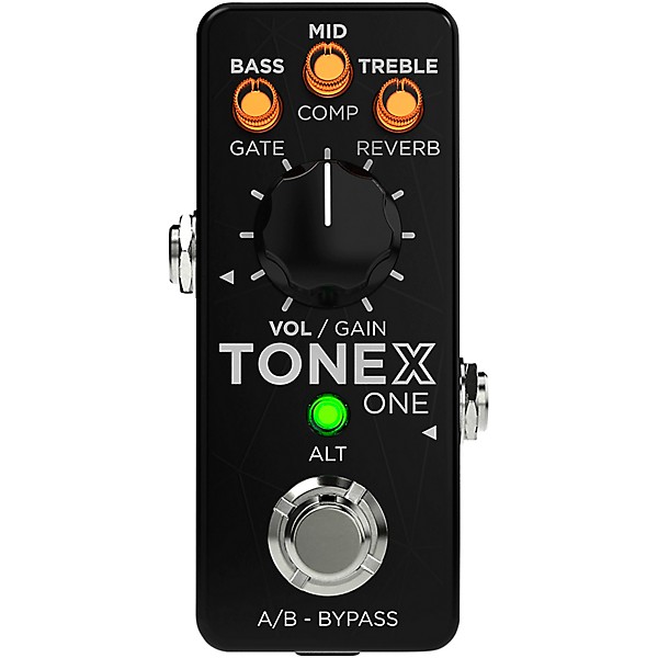 Open Box IK Multimedia TONEX One Modeling Amp and Distortion Effects Pedal Level 1 Black
