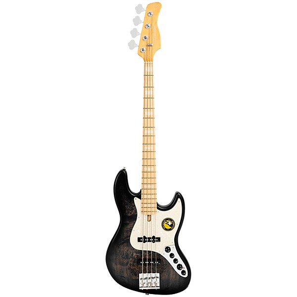 Sire Marcus Miller V7 Swamp Ash Reissue 4-String Electric Bass Transparent Black Satin