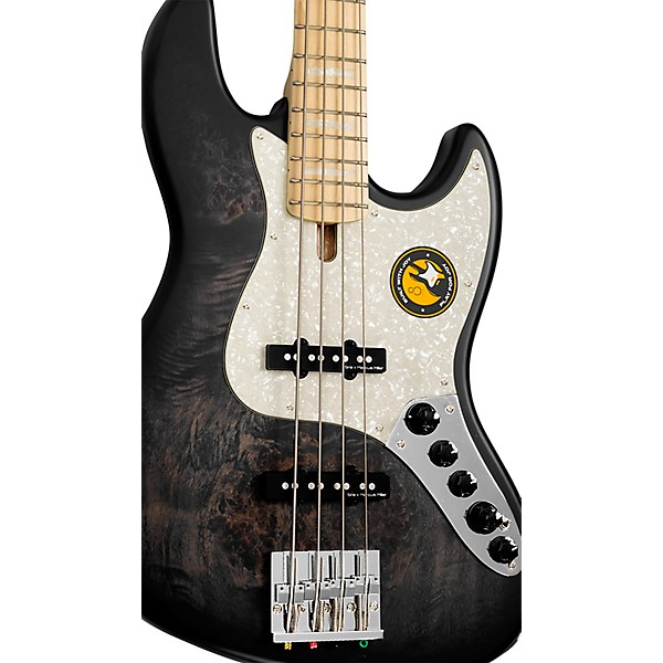 Sire Marcus Miller V7 Swamp Ash Reissue 4-String Electric Bass Transparent Black Satin