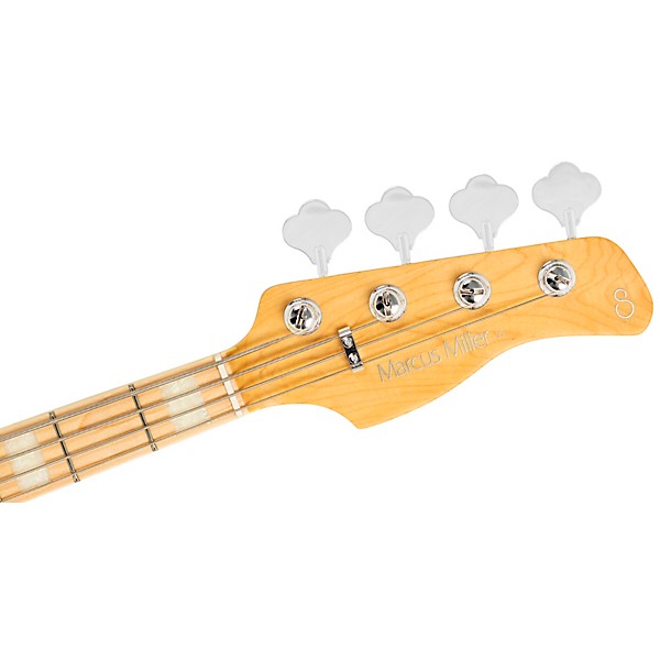 Sire Marcus Miller V7 Swamp Ash Reissue 4-String Electric Bass Transparent Black Satin