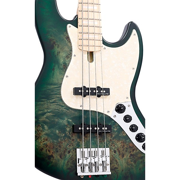 Sire Marcus Miller V7 Swamp Ash Reissue 4-String Electric Bass Satin Transparent Green