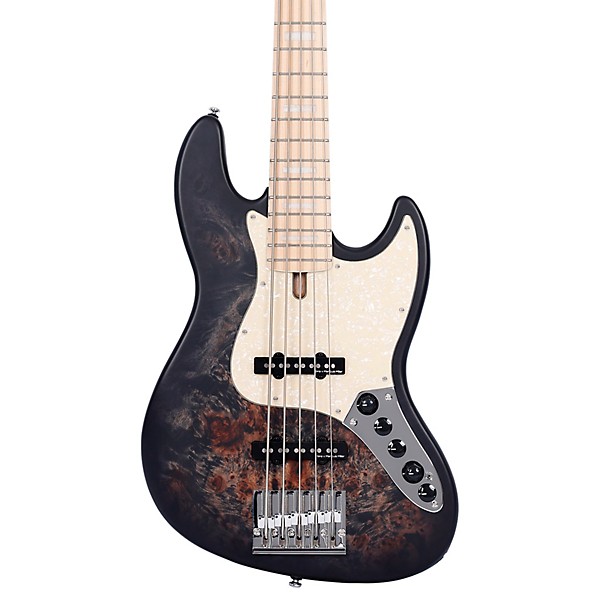 Sire Marcus Miller V7 Swamp Ash Reissue 5-String Electric Bass Transparent Black Satin