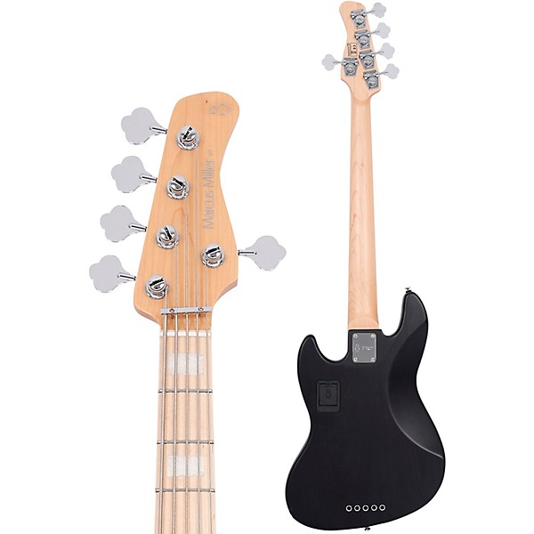 Sire Marcus Miller V7 Swamp Ash Reissue 5-String Electric Bass Transparent Black Satin