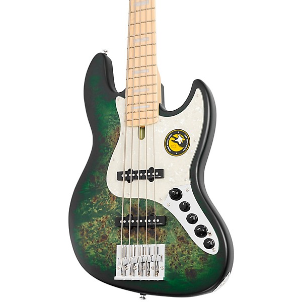 Sire Marcus Miller V7 Swamp Ash Reissue 5-String Electric Bass Satin Transparent Green