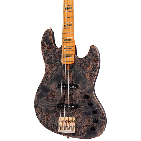 Sire Marcus Miller V10 4-String Electric Bass Transparent Black Satin