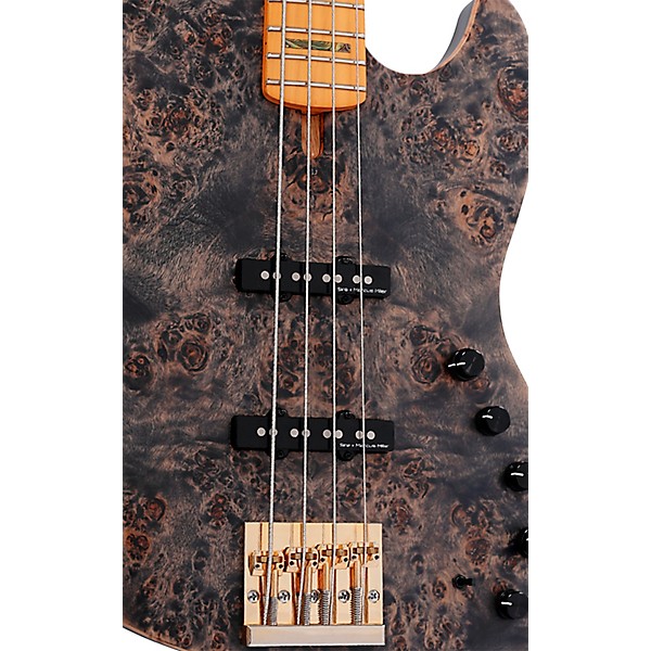 Sire Marcus Miller V10 4-String Electric Bass Transparent Black Satin