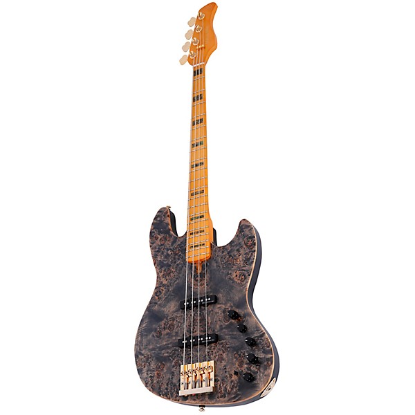 Sire Marcus Miller V10 4-String Electric Bass Transparent Black Satin