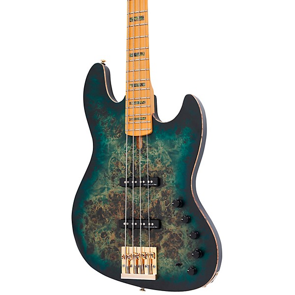 Sire Marcus Miller V10 4-String Electric Bass Satin Transparent Green