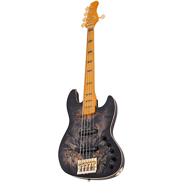 Sire Marcus Miller V10 5-String Electric Bass Transparent Black Satin