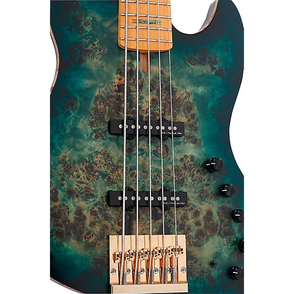 Sire Marcus Miller V10 5-String Electric Bass Satin Transparent Green