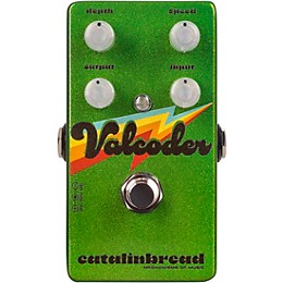 Catalinbread Valcoder ('70s Collection) Tremolo Effects Pedal Sparkle Green