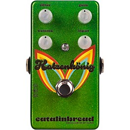 Catalinbread Katzenkonig ('70s Collection) Fuzz/Distortion Effects Pedal Sparkle Green