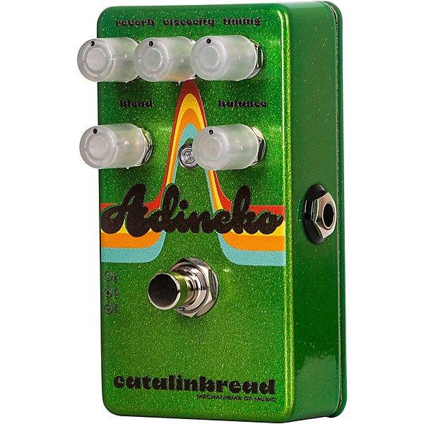 Catalinbread Adineko ('70s Collection) Oil Can Delay Effects Pedal Sparkle Green