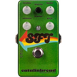 Catalinbread SFT ('70s Collection) Foundation Overdrive Effects Pedal Sparkle Green