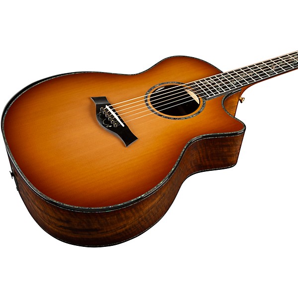 Taylor PS14ce LTD 50th Anniversary Walnut Grand Auditorium Acoustic-Electric Guitar Shaded Edge Burst