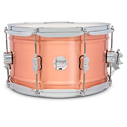 PDP by DW Concept Series 1.2 mm Natural Satin Brushed Copper Snare Drum 14 x 8 in.