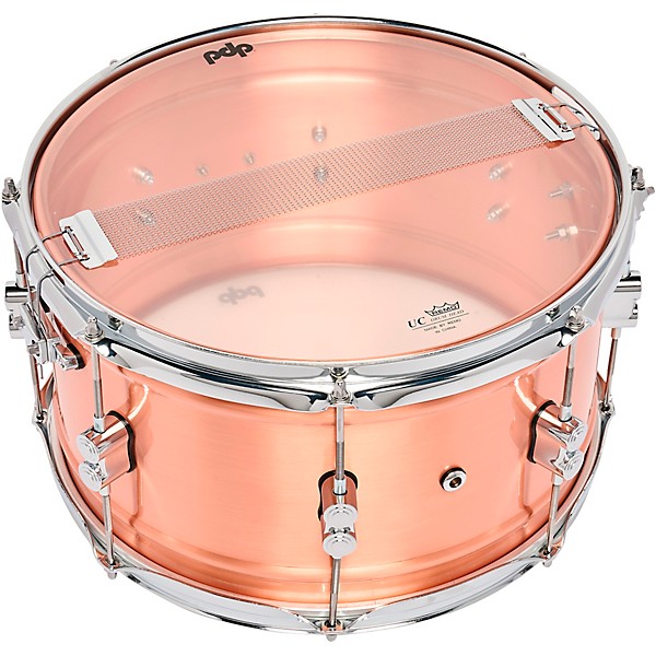 PDP by DW Concept Series 1.2 mm Natural Satin Brushed Copper Snare Drum 14 x 8 in.