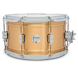 PDP by DW Concept Series 1.2 mm Natural ... PDP by DW Concept Series 1.2 mm Natural Satin Brushed Brass Snare Drum 14 x 8 in.