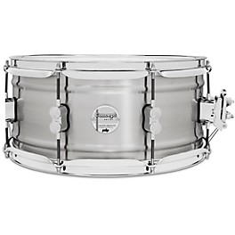 PDP by DW Concept Series 1.2 mm Nat... PDP by DW Concept Series 1.2 mm Natural Satin Brushed Aluminum Snare Drum 14 x 6.5 in.