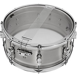 PDP by DW Concept Series 1.2mm Natural Satin Brushed Aluminum Snare Drum 14 x 6.5 in.