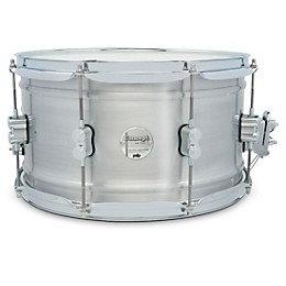 PDP by DW Concept Series 1.2 mm Natural Satin Brushed Aluminum Snare Drum 14 x 8 in.