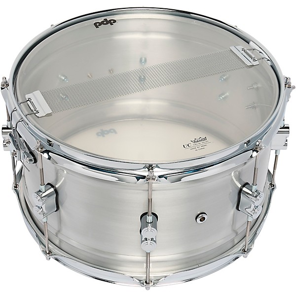 PDP by DW Concept Series 1.2 mm Natural Satin Brushed Aluminum Snare Drum 14 x 8 in.