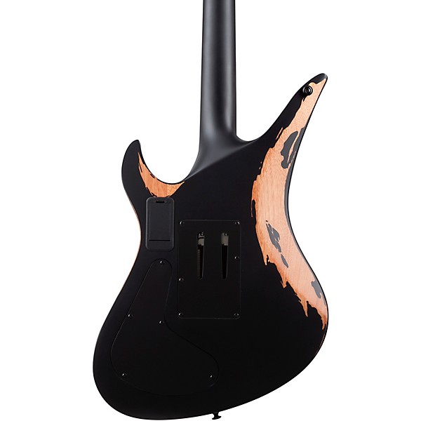 Schecter Guitar Research Synyster Gates Custom-S Relic Electric Guitar Distressed Satin Black