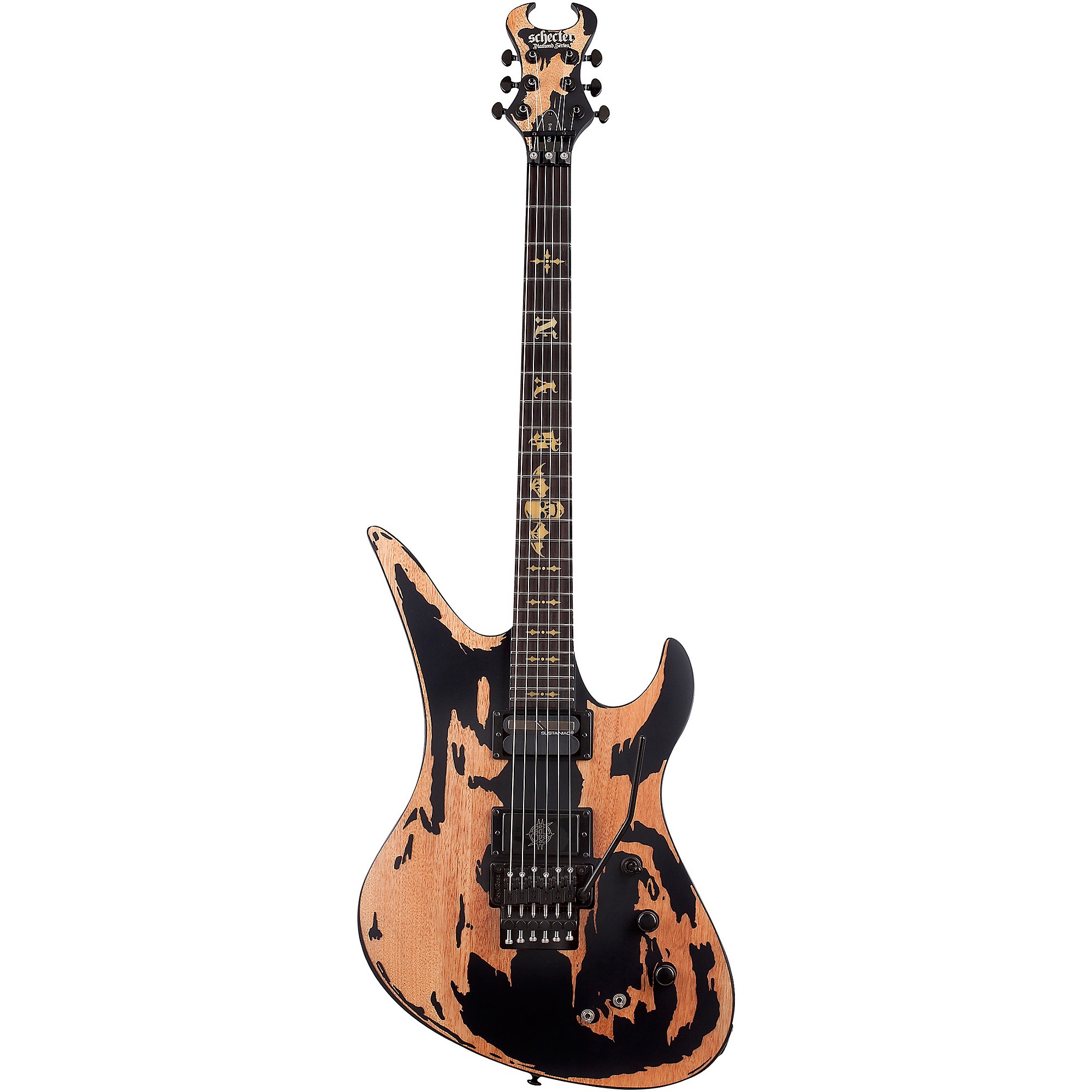 SCHECTER AD-A7X-SS-CTM Synyster Gates Custom Gloss Black