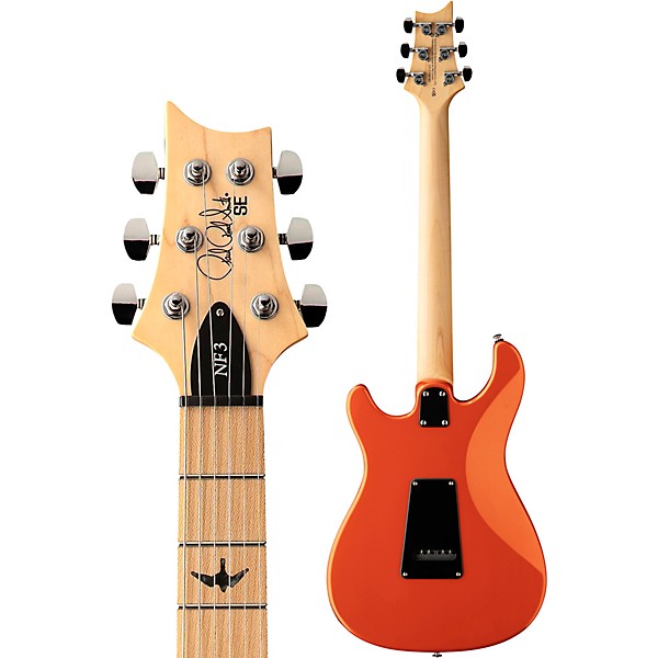PRS SE NF3 Maple Fretboard Electric Guitar Metallic Orange