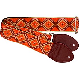 Souldier Rustic Diamond Guitar Strap Orange 2 in. Souldier Rustic Diamond Guitar Strap Orange 2 in.