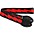 Souldier Lightning Bolt Guitar Strap Red 2 in. Souldier Lightning Bolt Guitar Strap Red 2 in.