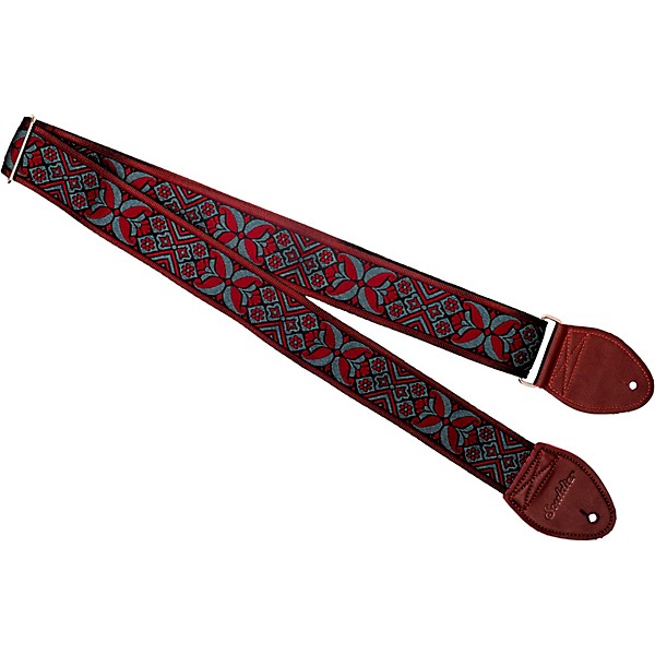 Souldier Madrid Guitar Strap Burgundy 2 in.