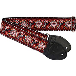 Souldier Peacock Guitar Strap Red 2 in. Souldier Peacock Guitar Strap Red 2 in.