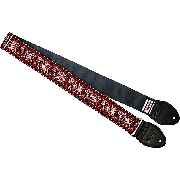 Souldier Peacock Guitar Strap Red 2 in.