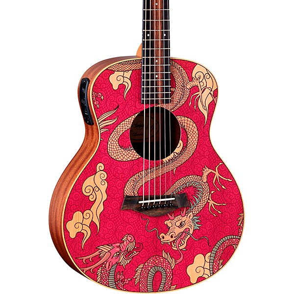 Taylor GS Mini-e Special Edition Acoustic-Electric Guitar Dragon