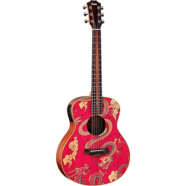 Taylor GS Mini-e Special Edition Acoustic-Electric Guitar Dragon